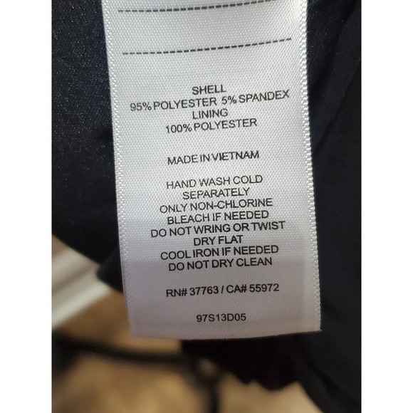 Laundry by Shelli Segal LBD Cocktail Dress Black Chain Straps Cut Out Size 10 - Picture 11 of 12